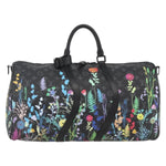 Louis Vuitton Keepall Bandouliere Bag Limited Edition Foliage Monogram Eclipse 50 - image 1
