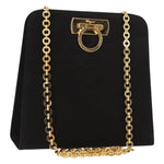 Salvatore Ferragamo Vintage Gancini Chain Shoulder Bag Suede Small - image 1