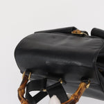 Gucci Vintage Bamboo Backpack Leather - image 14