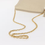 Bally Vintage Chain Shoulder Bag Quilted Leather - image 7