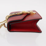 Gucci Sylvie Chain Shoulder Bag Leather Mini - image 4
