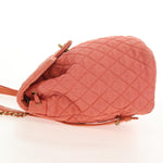 Chanel Vintage Flap Backpack Denim - image 3