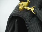 Bally Vintage Handbag Quilted Leather - image 13