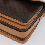 Celine Vintage Macadam Shoulder Bag Canvas and Leather - image 10