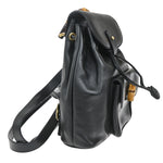 Gucci Vintage Bamboo Backpack Leather - image 4