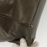 Salvatore Ferragamo Gancini Buckle Shoulder Bag Leather Large - image 10