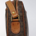 Celine Vintage Macadam Shoulder Bag Canvas and Leather - image 19