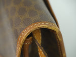 Celine Vintage Macadam Shoulder Bag Canvas and Leather - image 8