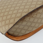 Celine Vintage Macadam Shoulder Bag Canvas Medium - image 11