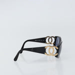 Chanel Logo CC Sunglasses Plastic - image 4