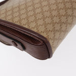Celine Vintage Macadam Shoulder Bag Canvas and Leather - image 10