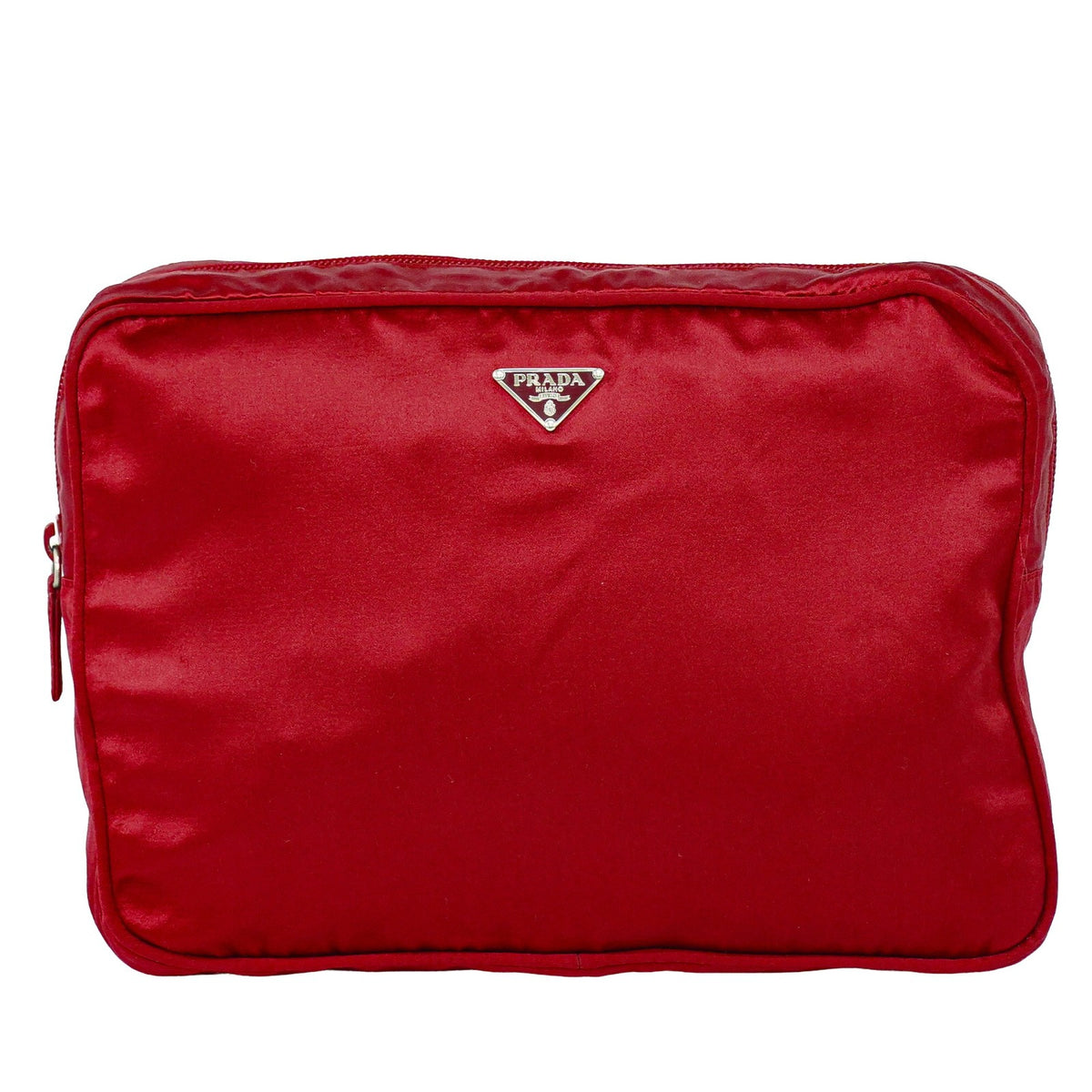 Prada Zip Around Toiletry Bag Silk - image 1