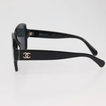 Chanel Logo CC Sunglasses Plastic - image 4