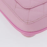 Chanel Cambon Zip Around Cosmetic Case Quilted Leather - image 10