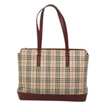 Burberry Nova Check Tote Canvas and Leather - image 1