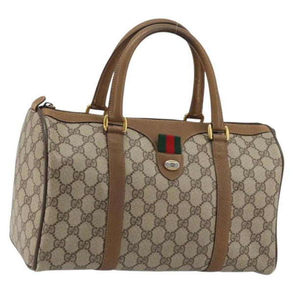 Gucci Vintage Web Sherry Line Handbag Micro GG Canvas - image 1