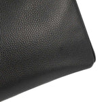 Hermes Birkin Handbag Black Ardennes with Gold Hardware 35 - image 9
