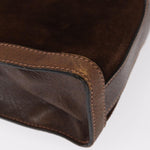 Gucci Vintage Web Sherry Line Handbag Suede - image 10