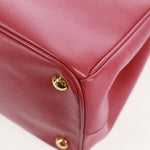 Prada Double Zip Lux Tote Saffiano Leather Medium - image 10