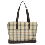 Burberry Nova Check Tote Canvas and Leather - image 1