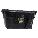 Salvatore Ferragamo Vala Shoulder Bag Embossed Leather - image 1