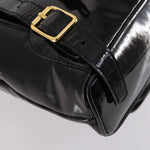Gucci Vintage Bamboo Backpack Patent Mini - image 9