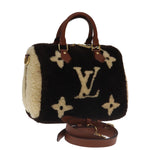 Louis Vuitton Speedy Bandouliere Bag Monogram Giant Teddy Fleece 25 - image 17