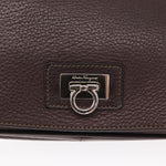 Salvatore Ferragamo Gancini Shoulder Bag Leather - image 12