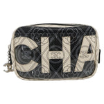 Chanel Logo Camera Case Clutch Printed Coated Canvas - image 2