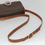 Celine Vintage Macadam Shoulder Bag Canvas and Leather - image 7
