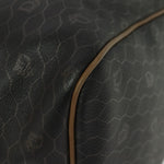 Christian Dior Vintage Honeycomb Handbag Canvas Leather - image 10