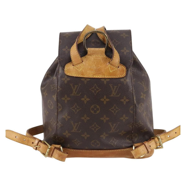 Louis Vuitton Vintage Montsouris Backpack Monogram Canvas MM