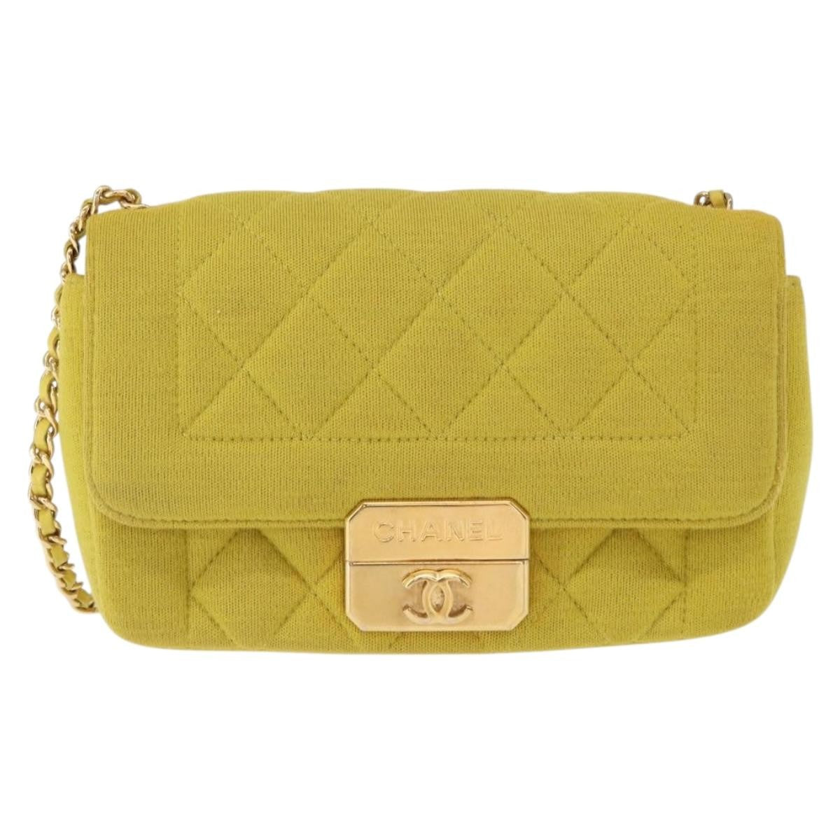 Chanel Chic With Me Flap Bag Quilted Jersey Mini - image 1