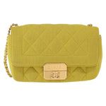 Chanel Chic With Me Flap Bag Quilted Jersey Mini - image 1