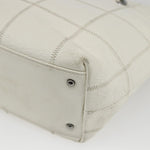 Chanel Square Stitch Tote Quilted Leather Medium - image 16