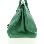 Hermes Birkin Handbag Green Togo with Gold Hardware 35 - image 3