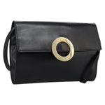 Celine Vintage Circle Logo Crossbody Bag Leather Small - image 1