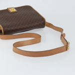 Celine Vintage Macadam Shoulder Bag Canvas and Leather - image 7