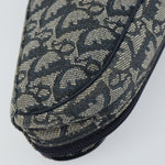Christian Dior Vintage Saddle Coin Purse Diorissimo Canvas - image 11