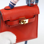 Hermes Kelly Twilly Bag Charm Leather - image 17