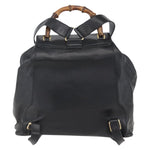 Gucci Vintage Bamboo Backpack Leather - image 2