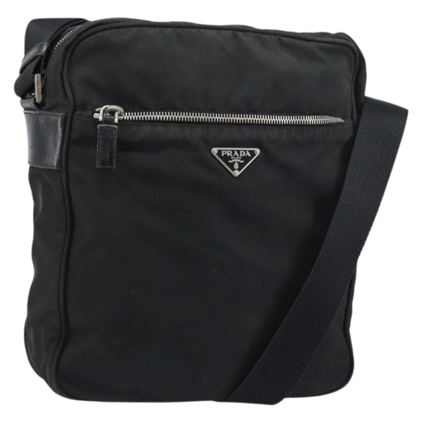 Prada Front Pocket Zip Messenger Bag Tessuto with Saffiano Leather Large - image 1