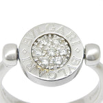 Bvlgari Bvlgari Bvlgari Flip Ring 18K White Gold with Diamonds and Onyx - image 3