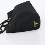 Prada Convertible Metal Handle Satchel Quilted Tessuto - image 4
