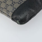 Gucci Zip Messenger Bag GG Canvas with Perforated Leather Medium - image 10