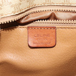 Celine Vintage Macadam Shoulder Bag Canvas and Leather - image 6