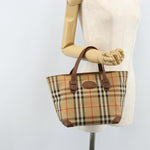 Burberry Nova Check Tote canvas check pattern Small - image 13