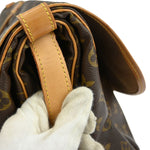 Louis Vuitton Saumur Handbag Monogram Canvas 35 - image 8