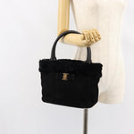 Salvatore Ferragamo Vala Handbag Suede - image 14