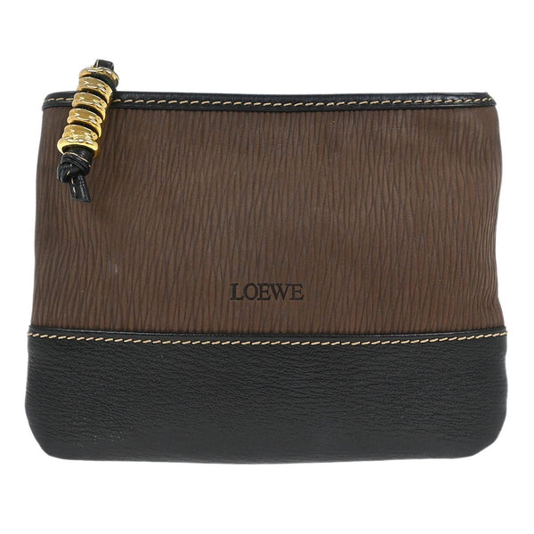 Loewe Velazquez Clutch Bag Leather - image 1